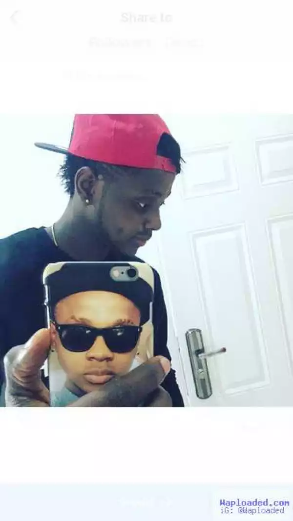 Photo: Singer Kiss Daniel Gets A Customised iPhone Case 